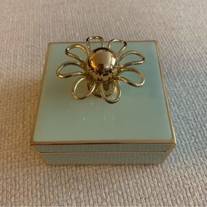 Kate Spade Gold & Green Jewelry Box